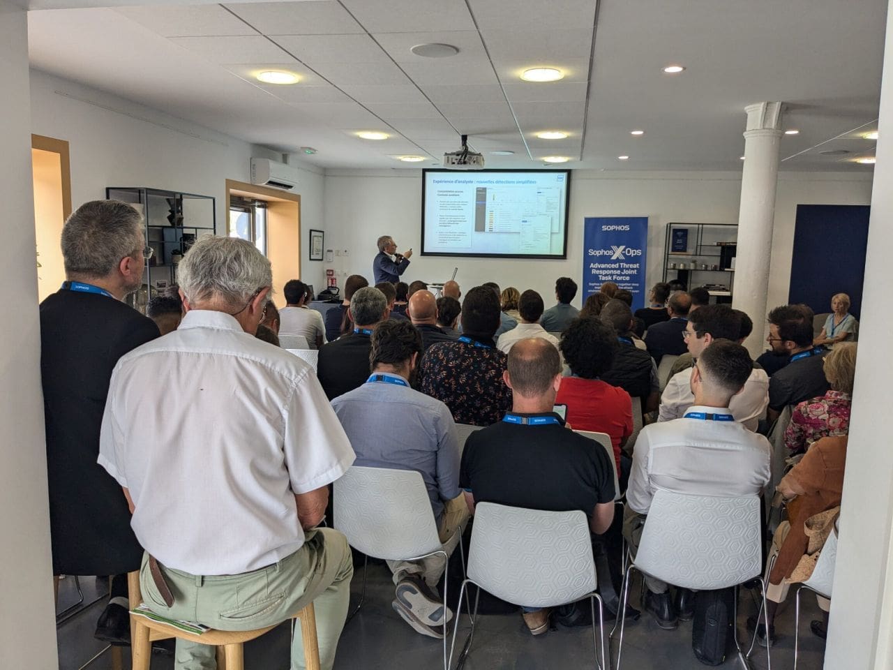 Distrimatic en conférence à Lyon avec Sophos