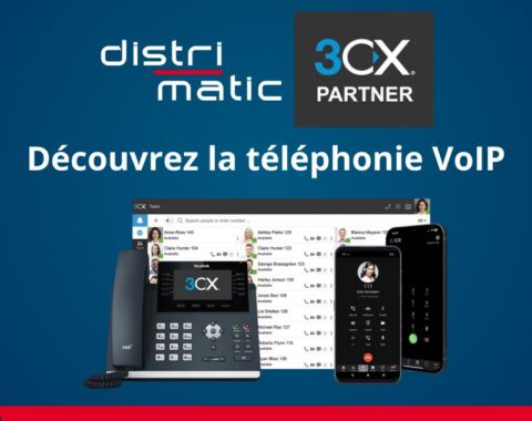 3CX partenaire de Distrimatic sur la téléphonie VoIP